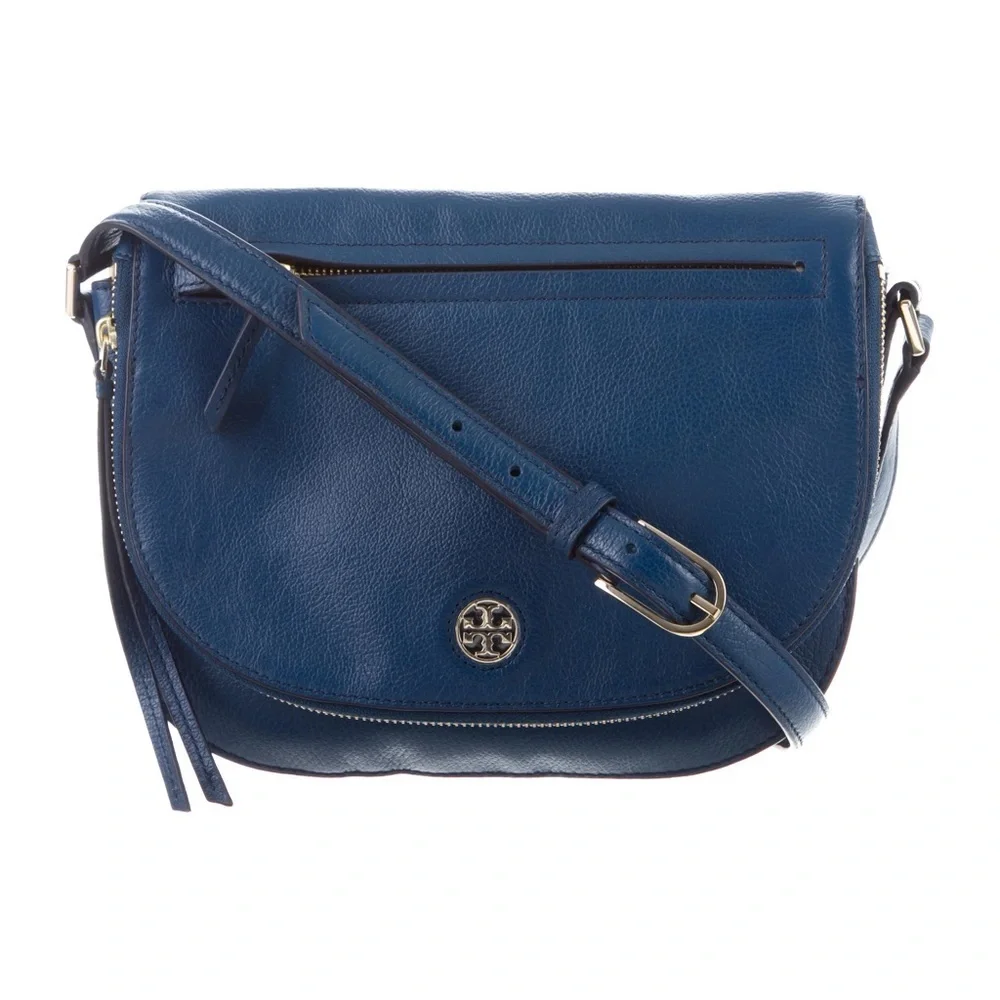 Tory Burch Brody Leather Saddle Bag Retail $450